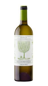 Villota Selvanevada Blanco. DO La Rioja. Elaborado con viura y el complemento de otras variedades blancas tradicionales: garnacha blanca, malvasía, tempranillo blanco