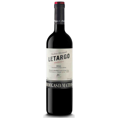 Letargo. Elaborado tras una rigurosa selección de las variedades tempranillo, garnacha y graciano, vendimiadas a mano. El vino ha realizado la fermentación maloláctica y la crianza de 12 meses en barricas nuevas y de segundo uso de 225 l de roble francés (70%) y de roble americano (30%). Clarificación natural en la propia barrica y trasiegos cada 4 meses. Crianza en botella un mínimo de 12 meses antes de su salida al mercado