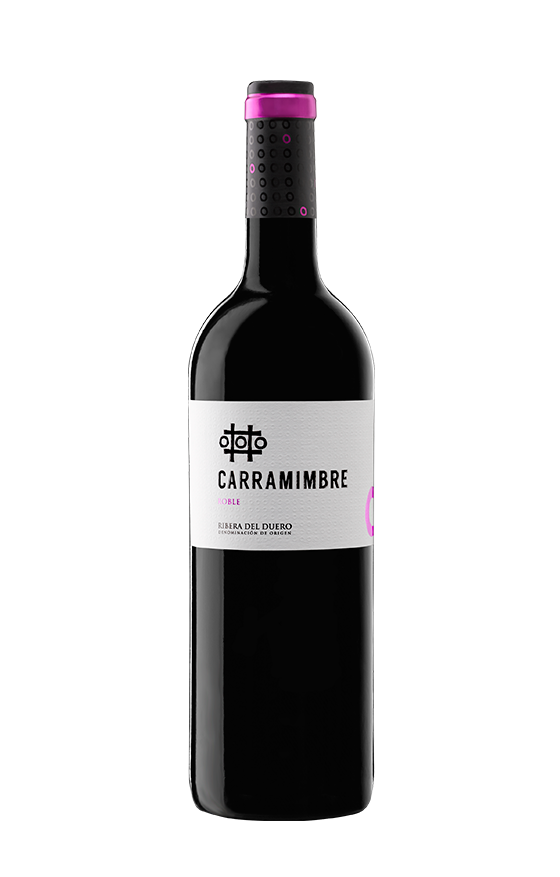 Carramimbre. Carramimbre Roble es un vino tinto de la D.O. Ribera del Duero, elaborado por Bodegas Carramimbre en Peñafiel (Valladolid). Está compuesto por un 90% de Tinta del País (Tempranillo) y un 10% de Cabernet Sauvignon, procedentes de viñedos jóvenes de 15 años. Este vino destaca por su equilibrio, frescura y expresión frutal.